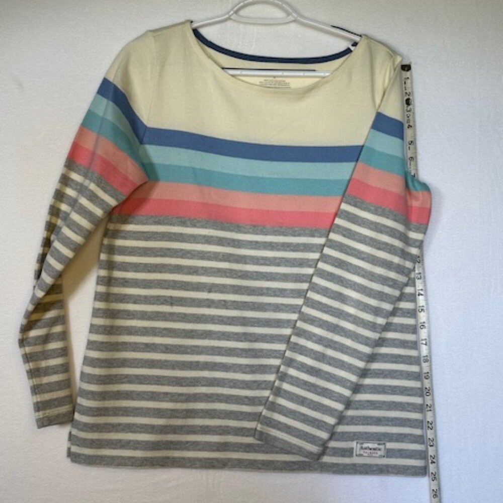 Talbots Size Medium Long Sleeve 100% Cotton Shirt